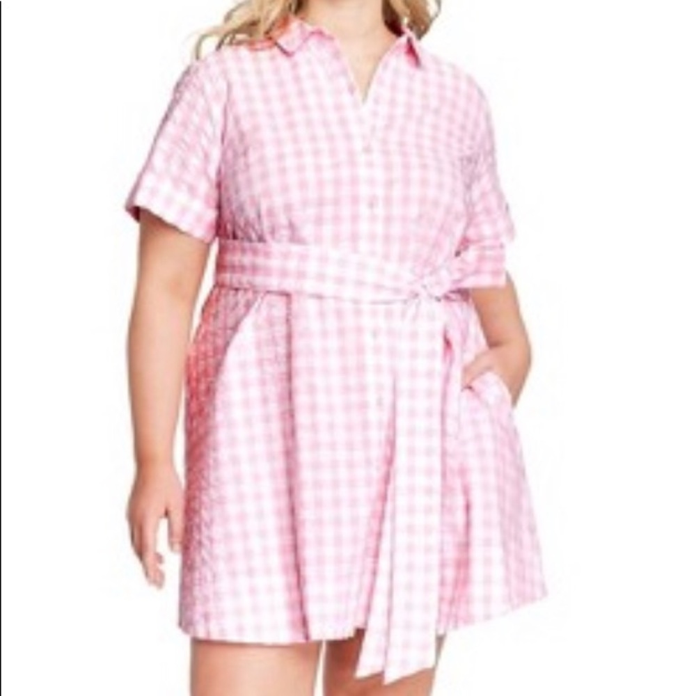 Pink Gingham Dress Lisa Marie Fernandez Target